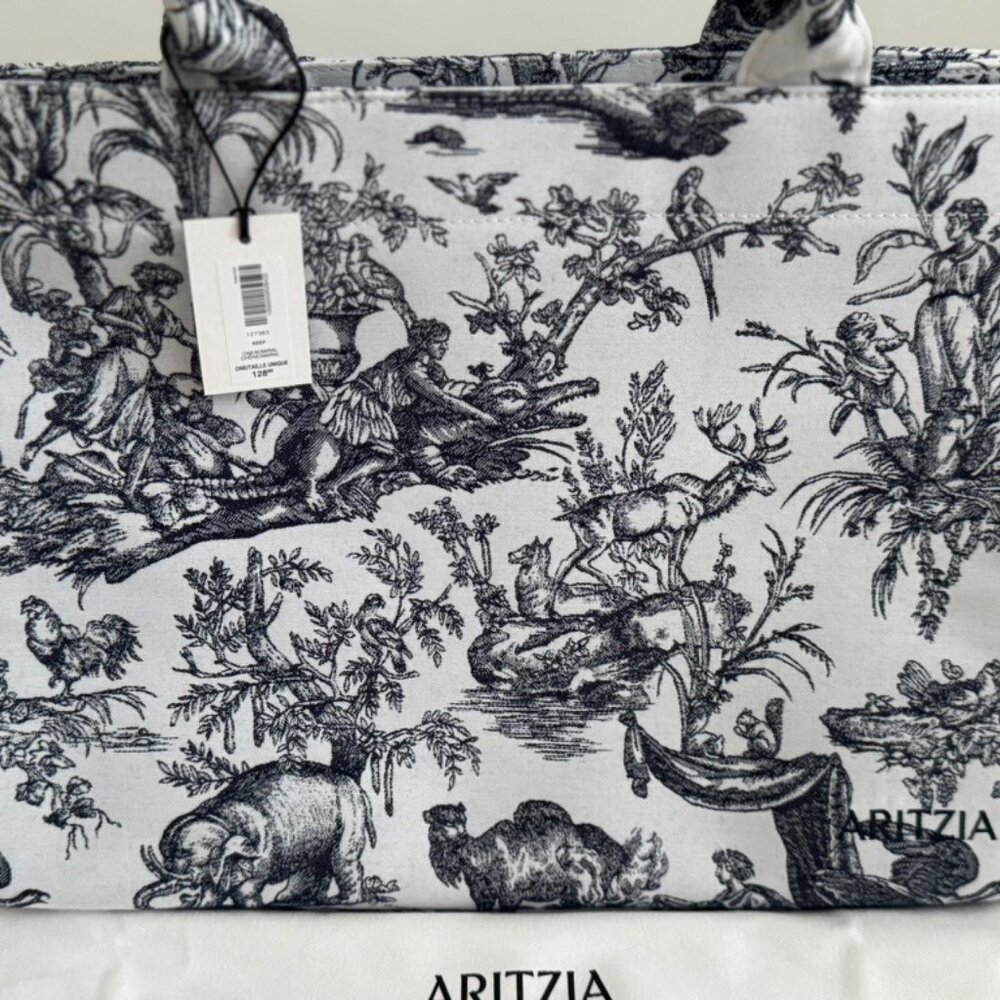 Aritzia Keep Tote - Oak/Admiral - Picture 2 of 8